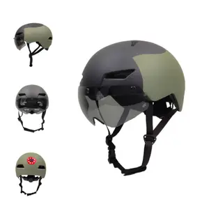 통기성 Eps 패션 custumizable 컬러 ebike 헬멧 바이저가있는 통기성 전기 자전거 헬멧