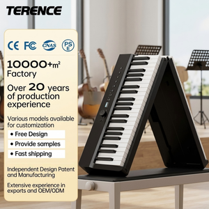 Terence V70 88-Key Portable Foldable Digital Piano Interface Compact <b>MIDI</b> <b>Controller</b> Electronic Organ - Product Image 1