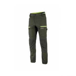Pantalones de trabajo de verano, de carga, verde oscuro, EAN 8033546507797, pantalones de trabajo de carga - Product Image 1