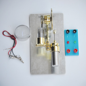 SCIEDU école physique laboratoire Instrument expérience scientifique et Kit d'enseignement <span class=keywords><strong>moteur</strong></span> <span class=keywords><strong>Stirling</strong></span> modèle de <span class=keywords><strong>moteur</strong></span> à vapeur - Product Image 2