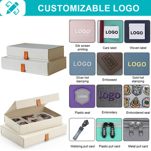 Scatola di immagazzinaggio decorativa della <span class=keywords><strong>foto</strong></span> con i coperchi per la decorazione domestica, la conservazione della <span class=keywords><strong>foto</strong></span> e le scatole di memoria per i ricordi - Product Image 3