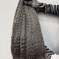 Extensions de cheveux humains bouclés en profondeur pour tresses au crochet, nœuds miracle en vrac pour tresses, extensions de cheveux bouclés bohèmes pour tresses au crochet