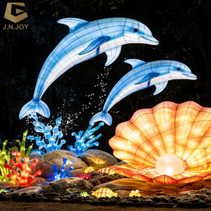 Lanterne de festival champignon mutant grand format SGL27 – Installation d'éclairage décoratif extérieur pour projets de festivals et espaces publics - Product Image 4