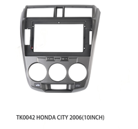 Système multimédia de lecteur DVD de voiture Android de 10 pouces pour 2006 pour Honda CITY Garantie 1 an