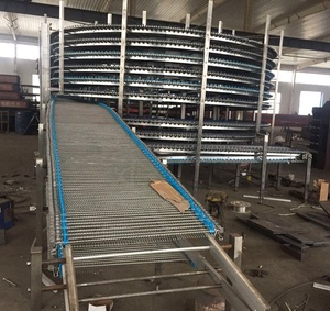 Torre di raffreddamento per il trasporto a spirale completamente automatica per l'industria della panificazione - Product Image 4