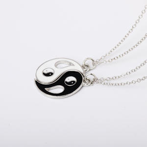 Collar con Colgante Yin Yang de Acero Inoxidable, Joyería de Moda Unisex, Regalo 2024 - Product Image 3
