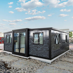 2025 새로운 20ft 컨테이너 하우스 배송 빌라 확장 2 3 침실 컨테이너 스틸 컨테이너 홈 조립식 주택 - Product Image 1