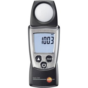 Testo 540 Luxmètre numérique à écran LCD, mesureur d'intensité lumineuse pour utilisation intérieure et extérieure - Product Image 1
