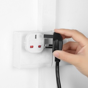 Adaptateur de prise britannique/européenne à prise européenne, prise de conversion UE, BX-9625, 16A, 2 <span class=keywords><strong>prises</strong></span>, usage commercial, directement de l'usine - Product Image 5