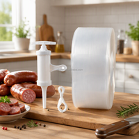 Boyaux de saucisse en nylon polyamide haute barrière pour la production de saucisses rondes et carrées