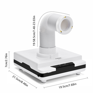 Extractor <span class=keywords><strong>de</strong></span> Polvo <span class=keywords><strong>para</strong></span> <span class=keywords><strong>Uñas</strong></span>, Colector <span class=keywords><strong>de</strong></span> Polvo con Ventilación, Máquina Colectora <span class=keywords><strong>de</strong></span> Polvo Eléctrica <span class=keywords><strong>de</strong></span> 60w <span class=keywords><strong>para</strong></span> <span class=keywords><strong>Mesa</strong></span> - Product Image 2