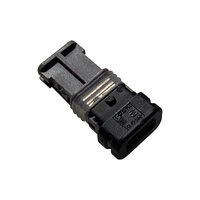 Découvrez maintenant : Connecteur PBT étanche à 4 broches pour faisceau de câbles électriques automobiles, référence 2141466-1