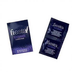 Los Mejores Condones Delgados Lubricados Super Ribbed con Sabor a Menta - Product Image 3