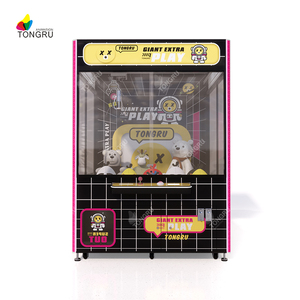 Mini đồng tiền hoạt động Arcade Đồ chơi Trò chơi phòng Claw cần cẩu máy đồ chơi sang trọng Catcher giải thưởng Máy bán hàng tự động giải trí chức năng Kim loại - Product Image 4