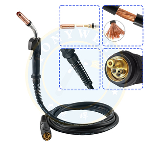 หัวเชื่อม <span class=keywords><strong>MIG</strong></span> รุ่น 401-4-62 ขนาด 5/8 นิ้ว แบบมาตรฐาน สำหรับหัวเชื่อม Tregaskis - Product Image 2