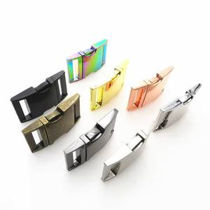 <b>Side</b> Release Buckle, manufacturer of metal pet accessories, wholesale <b>side</b> release buckles for dog leashes and backpacks - Product Image 3