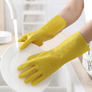 Doigts en latex naturel antidérapants, imperméables, flexibles, réutilisables, personnalisables, avec texture floquée, longueur 30 cm - Product Image 4
