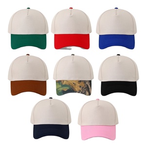 Casquette de baseball unisexe sportive de haute qualité en coton 100% à 5 panneaux avec protection solaire pour toutes les saisons - Product Image 1