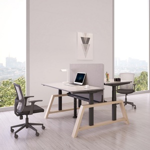 Height <b>Adjustable</b> Office <b>Table</b> Sit Stand Desk Design <b>Adjustable</b> Standing Desk Electric - Product Image 4