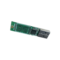 Chip Encriptado CQ890-67097 para HP Designjet T120 T520, Chip de Reparación de Pantalla Azul/Verde, Chip USB para Formateador de Plotter