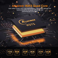 Boîtier TV intelligent Magicsee XS97 Q+ 4K Android 10 Octa Core Amlogic S905X3 WiFi 802.11ac Ethernet 1000 Mbps