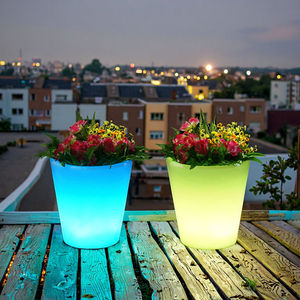 <span class=keywords><strong>Vasi</strong></span> per Fiori in <span class=keywords><strong>Plastica</strong></span> di Lusso IP65 Intelligenti e Grandi per Esterni e Arredamento Soggiorno <span class=keywords><strong>Vasi</strong></span> Decorativi per la Casa - Product Image 1