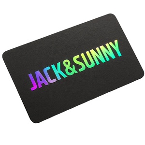 Carte <span class=keywords><strong>de</strong></span> visite <span class=keywords><strong>de</strong></span> luxe imprimée avec logo personnalisé Papier offset 600gsm Impression holographique - Product Image 1