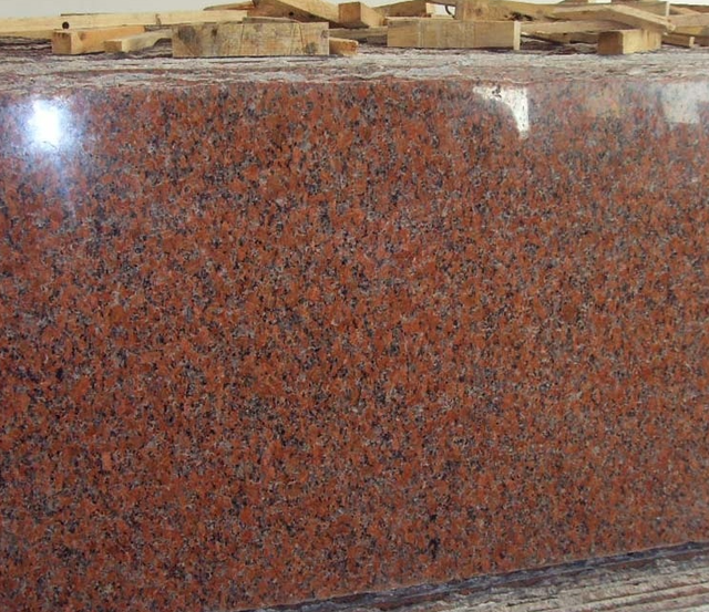 High Quality Eco-Friendly Modern Design Antique Surface Finish Maple Red Granite Tiles for Flooring Kitchen Cabinets Countertops