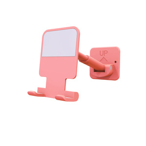 ที่วางโทรศัพท์ติดผนังแบบยืดหดได้สำหรับห้องน้ำ วัสดุ PP - Product Image 2