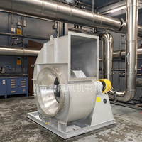 Ventilateur centrifuge à haute température pour la ventilation industrielle, en acier inoxydable, souffleur d'air chaud, ventilateurs à tirage forcé pour chaudière