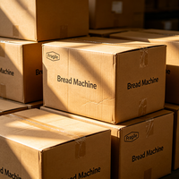 Boîte d'emballage personnalisée pour machine à pain, carton ondulé résistant et imperméable de qualité alimentaire, carton d'expédition