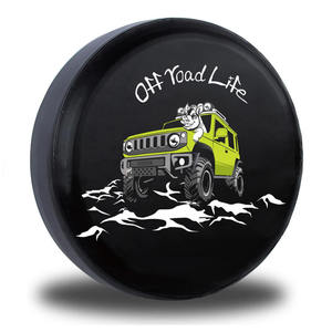 <span class=keywords><strong>Housse</strong></span> <span class=keywords><strong>de</strong></span> <span class=keywords><strong>roue</strong></span> <span class=keywords><strong>de</strong></span> <span class=keywords><strong>secours</strong></span> <span class=keywords><strong>4x4</strong></span> en PU, nouveau style, pour Suzuki Jimny JB64 JB74 2018 - Product Image 1