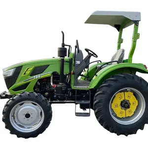 CE-Zulassung Mini-Traktor und Grubber 70 PS 80 PS Landwirtschaft Kleiner Traktor Zum Verkauf