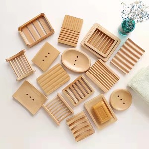 Jabonera <span class=keywords><strong>de</strong></span> Madera Natural Ecológica <span class=keywords><strong>de</strong></span> Diseño Moderno, Bandeja <span class=keywords><strong>de</strong></span> Jabón Autodrenante para Cocina, <span class=keywords><strong>Baño</strong></span>, Bañera y Ducha - Product Image 2