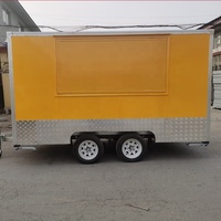 Remorque alimentaire Mobile Barbecue Camion Restauration Remorque à vendre Rue Café Bar Camion Hot Dog Chariot Concession Alimentaire Remorques