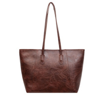 Nouveau Sac Fourre-tout en PU 2026 pour Femme – Sac à Main Décontracté Polyvalent avec Fermeture Éclair, Grande Capacité, Sac à Bandoulière Professionnel