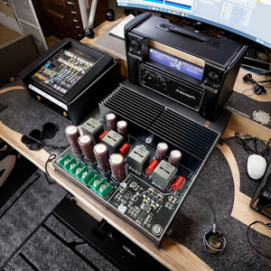 Bo mạch khuếch đại âm thanh nổi HIFI lõi kép SAMP-200 600W+600W Class-D chuyên nghiệp, chất liệu kim loại, dùng cho gia đình - Product Image 2