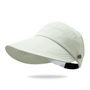 Gorra de Sol con Visera Abierta y Cola de Caballo, Estilo Moderno, <span class=keywords><strong>para</strong></span> Mujer, Protección <span class=keywords><strong>Solar</strong></span> <span class=keywords><strong>para</strong></span> Verano y Actividades al Aire Libre - Product Image 1