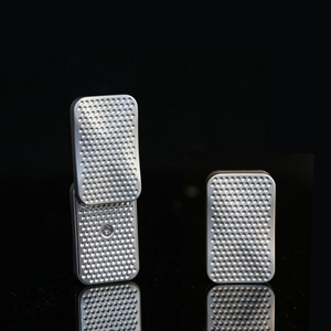Honeycomb Tuning Fork EDC Metal Toy Stainless Steel Fidget Spinner for Adults Kids Decompression <b>Push</b> Card <b>Pop</b> Coin Unlimited - Product Image 3