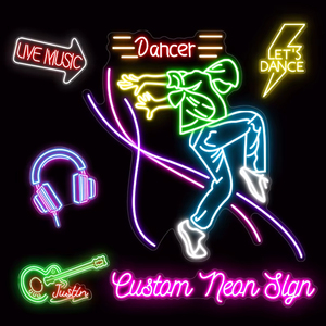 Enseigne néon LED personnalisée en acrylique en forme d'ailes, très populaire, avec indice de protection IP67, tension CC, garantie de 2 ans, idéale pour les fêtes d'anniversaire en famille - Product Image 3