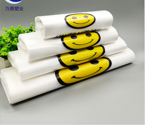 PLA Biodegradable Bag Biodegradable Bags Custom Plastic Pla Biodegradable Shopping T-Shirt Bag - Product Image 5