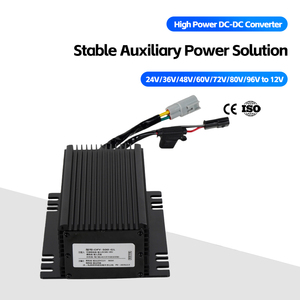 Convertidor CC-CC de Alta Potencia para Vehículos Industriales, Módulo de Potencia de Salida de 12V, 300W, 600W, 1000W, para Manejo de Materiales de Carga Pesada, con Fusibles - Product Image 3