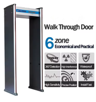 Détecteur de métaux Karsun personnalisable 33Plus Archway, télécommande infrarouge, alarme sonore et LED, montage facile avec 2 câbles