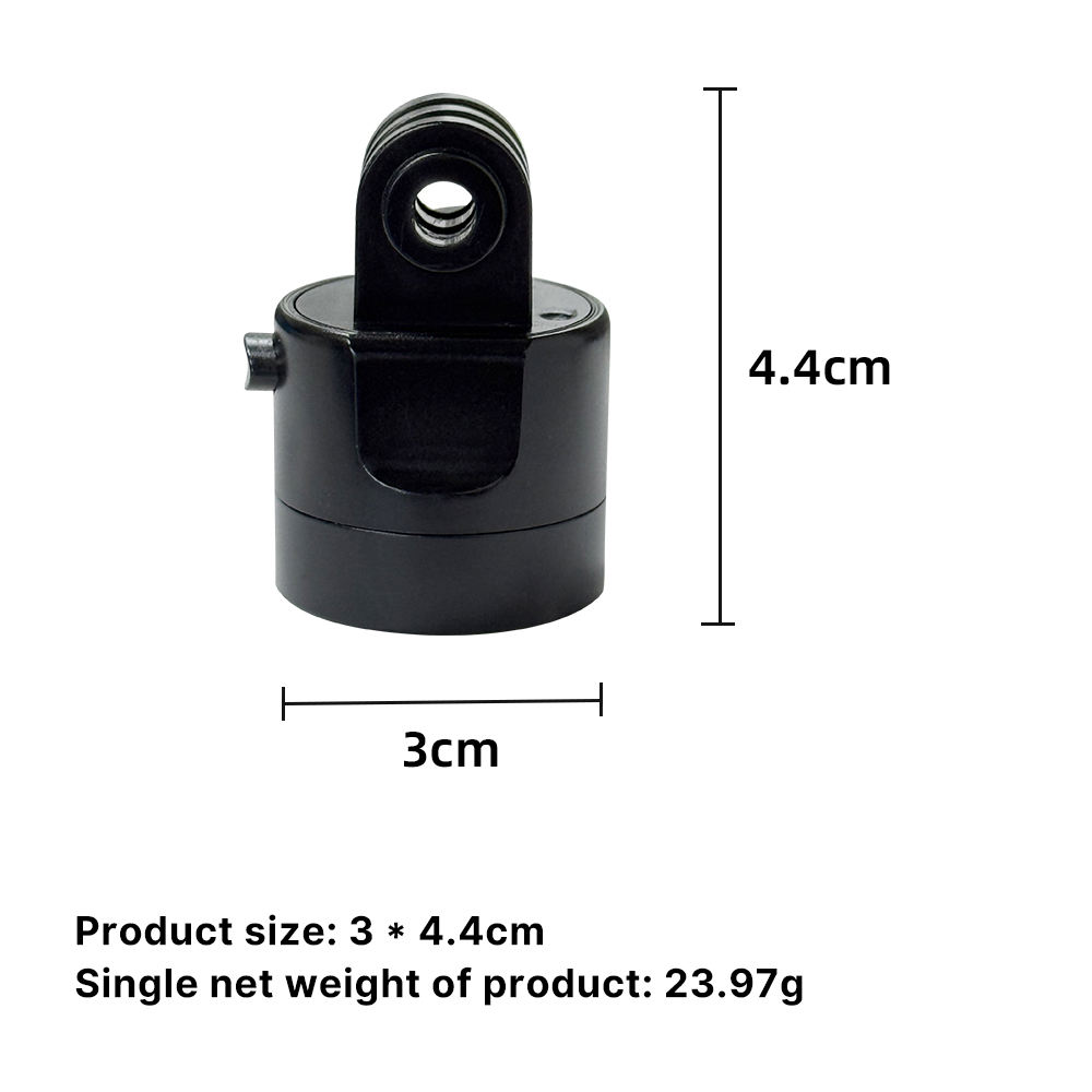 HONGDAK for GoPro Accessories Magnetic Adapter DJ I Insta Sports Camera Quick Disassembly Base Magnetic Adapter 360 Degree