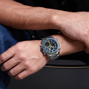 Reloj <span class=keywords><strong>NAVIFORCE</strong></span> 9182 para Hombre, el Mejor del Fabricante, Relojes Deportivos de Lujo, Reloj Masculino - Product Image 6