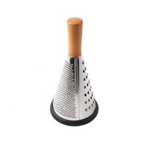 Portable Comfortable Wooden <strong>Handle</strong> Manual Vegetable Chopper Fruit <strong>Slicer</strong> Cheese Grater Kitchen Gadget - Product Image 1