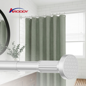 Barra de tensión para cortina de ducha de 28 mm de peso pesado, para pared de baño, de <span class=keywords><strong>la</strong></span> fábrica ARODDY ODM - Product Image 1