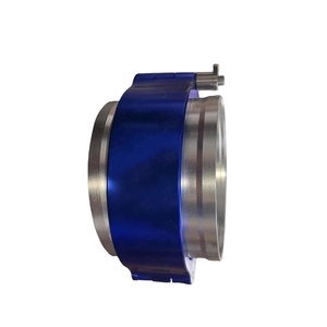 Collier de serrage en aluminium poli JTLD 2" (<span class=keywords><strong>51mm</strong></span>) avec brides MF à dégagement rapide pour systèmes d'échappement - Usage amateur et professionnel - Product Image 2