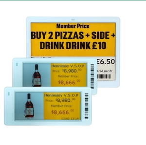 Etiquetas de Precio Electrónicas ESL de 2.9 Pulgadas, Productos Populares, Etiquetas de Precio Digitales ESL de 4 Colores, 2.13 y 2.66 Pulgadas, Etiquetas de Estante Digitales al por Mayor - Product Image 1