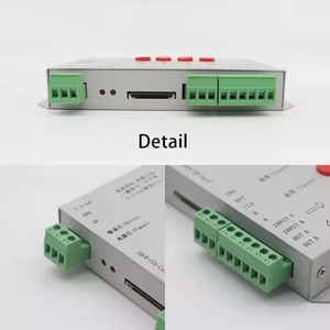 Controller LED T1000S Dream Color DMX512 Programmabile 2048 Pixel Offline con Telecomando SD/IR per Decorazioni Commerciali - Product Image 4